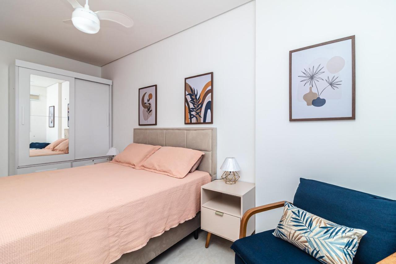 Apto Otima Localizacao A 100M Da Praia, Piscina, Ar Condicionado, Garagem E Portaria 24H Прая-Гранди Экстерьер фото