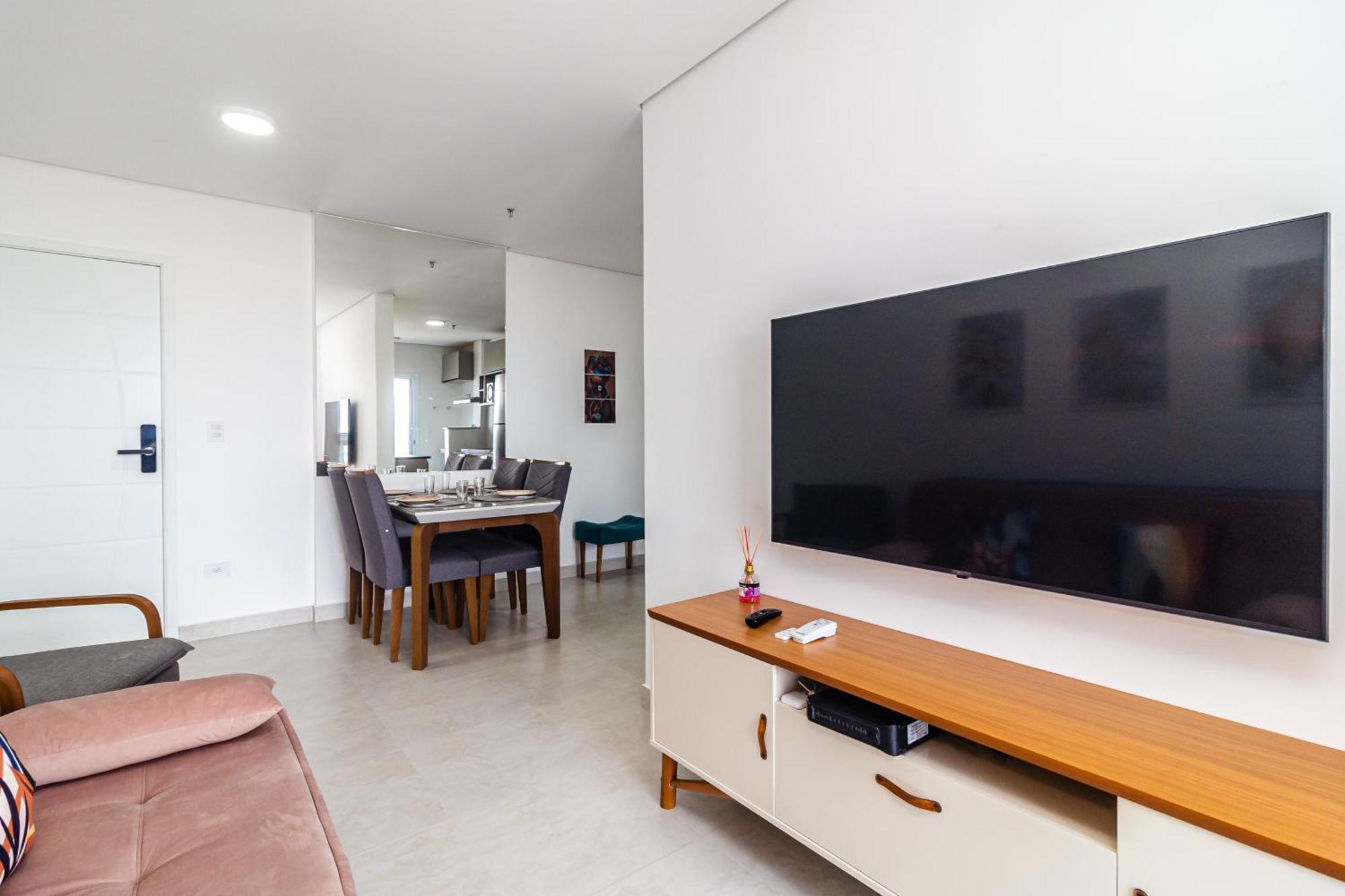 Apto Otima Localizacao A 100M Da Praia, Piscina, Ar Condicionado, Garagem E Portaria 24H Прая-Гранди Экстерьер фото