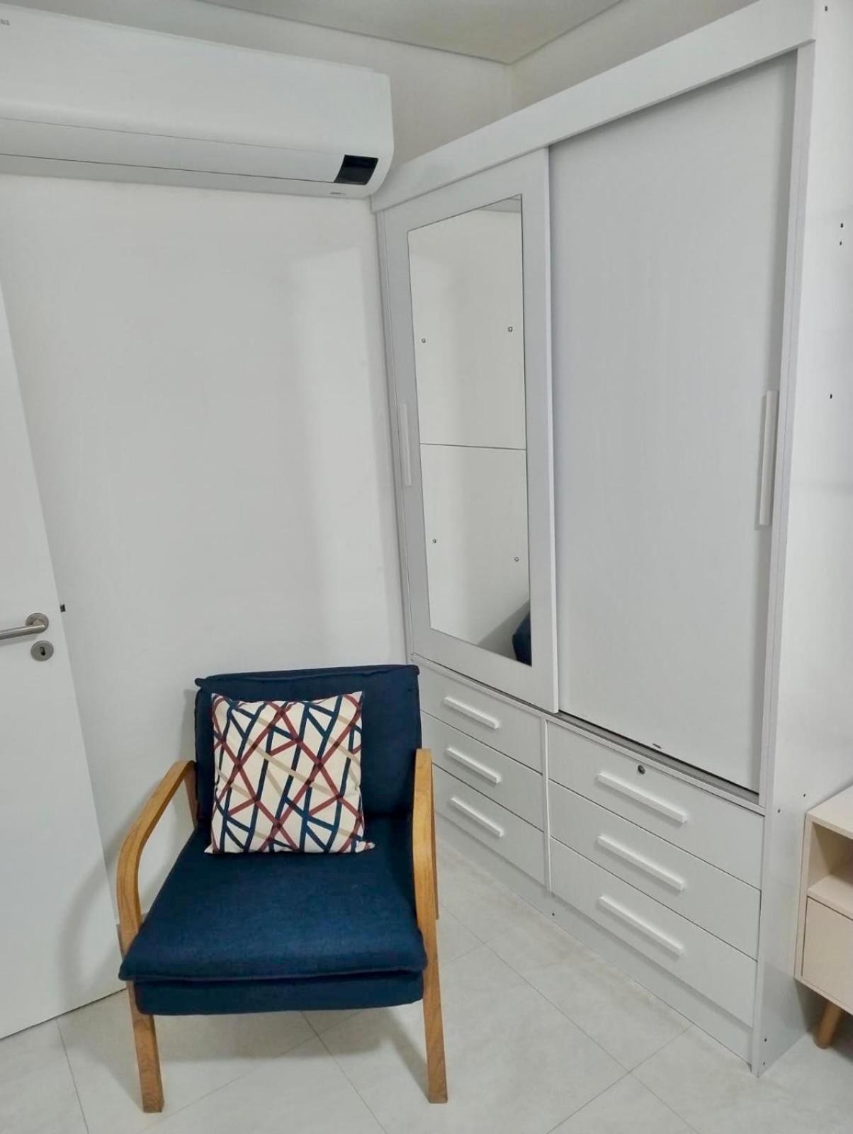 Apto Otima Localizacao A 100M Da Praia, Piscina, Ar Condicionado, Garagem E Portaria 24H Прая-Гранди Экстерьер фото